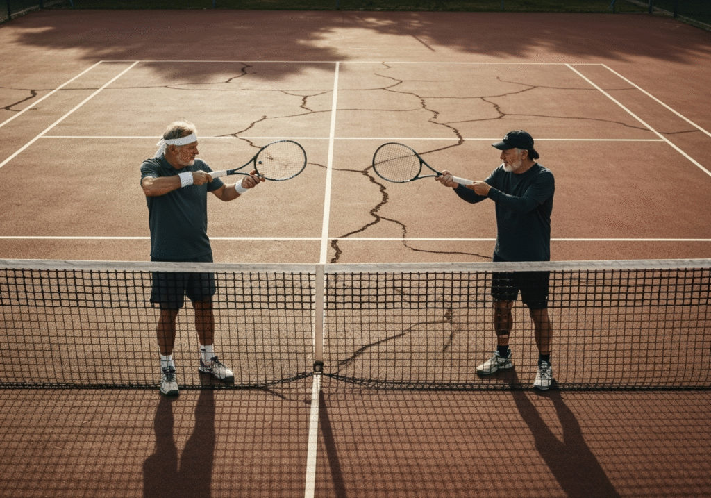 Can a Senior Tennis Rivalry Ever End in Peace?